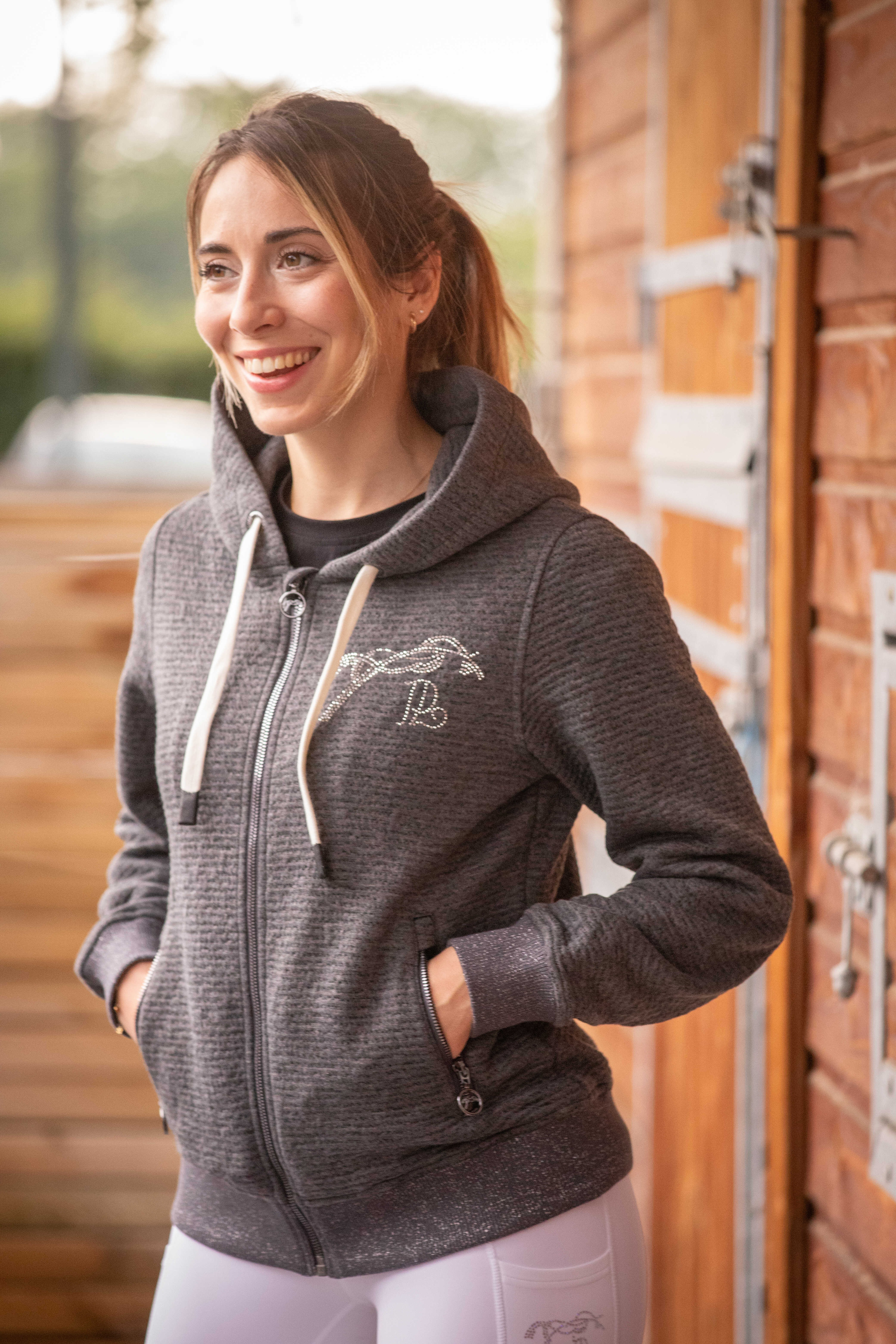 Pullover Pénélope Tressy Flock Grau Pullover Pénélope Tressy Flock Grau