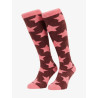 LeMieux Fluffies Socken Sasha Star - Pflaume