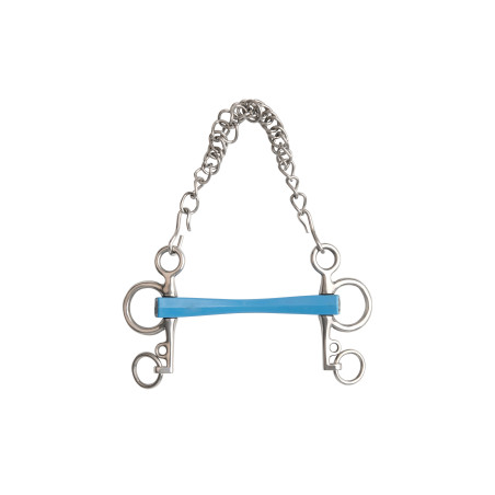 Pelham Gebiss Metalab Flexi gerade kurze Schenkel