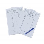 Lerntafel für Dressurtest
