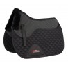 Sattelpad rutschfest Soft Grip Shires - Schwarz