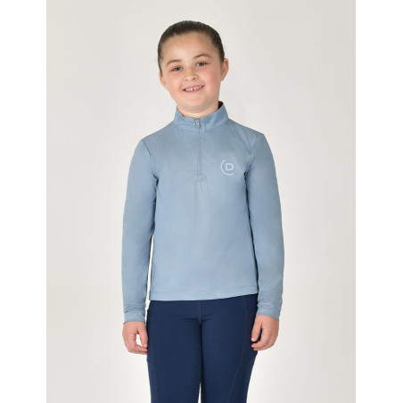 Kinder-Langarm-Reitoberteil Dublin, atmungsaktiv