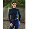 Damen-Langarm-Performance-Top aus Bambus von WeatherBeeta - Marine