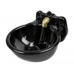 Emailleiertes beheizbares Tränkebecken mit Rohr H10 Kerbl 24 V