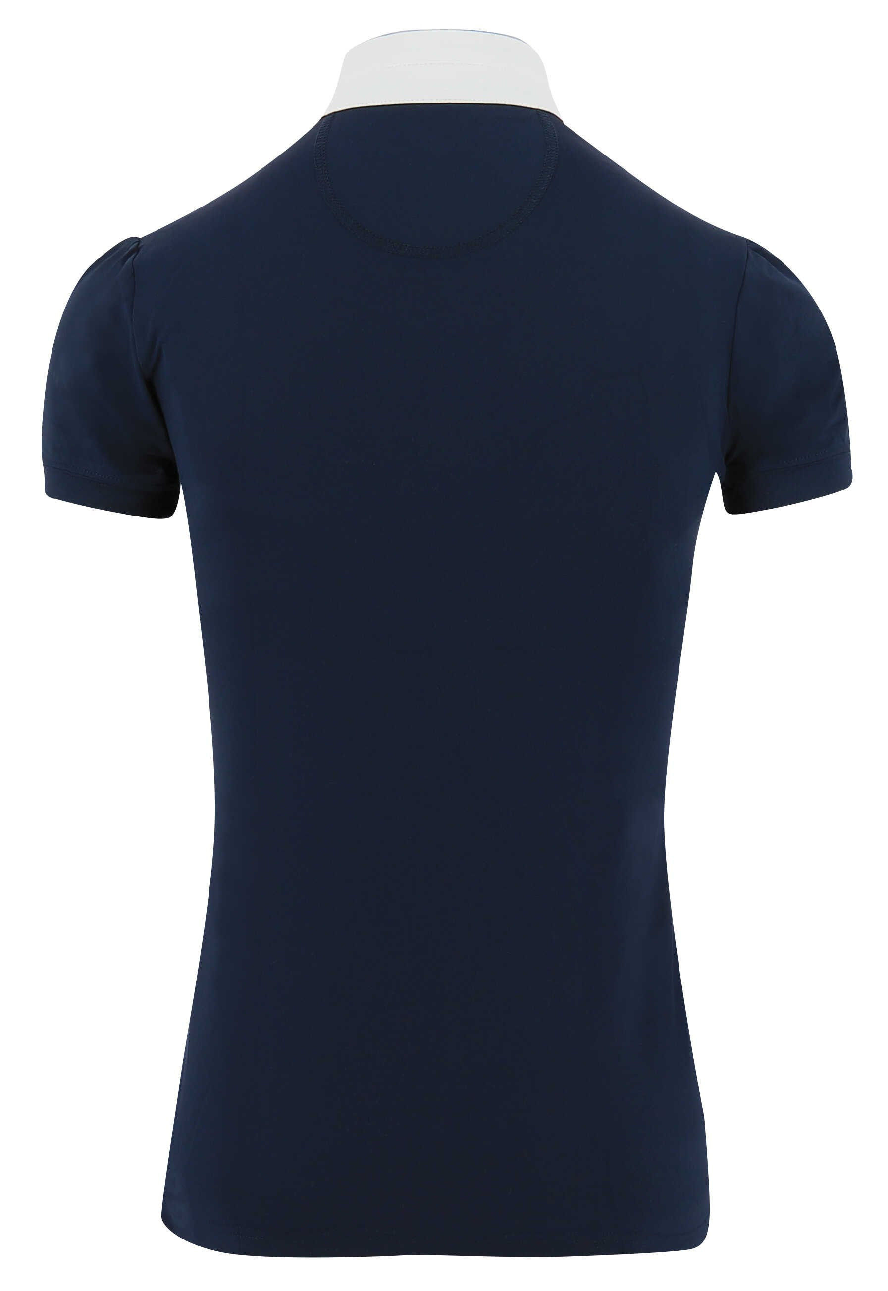 Wettkampf-Poloshirt Pénélope Madrid Kurzarm Weiß Wei&szlig;