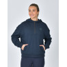 Dublin Fleece-Hoodie Damen mit 1/4-Reißverschluss - Marine