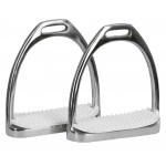 Edelstahlsteigbügel paarweise mit Bogen Covalliero