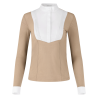 Kentucky Turniershirt Damen Heritage Air mit langen Ärmeln - Beige