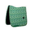 Kentucky Velvet Dressage Printing Satteldecke - Grün / Marineblau