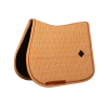 Kentucky Samt-Sattelpad mit Print - Orange
