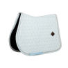 Kentucky Samt-Sattelpad mit Print - Hellblau