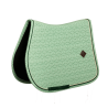 Kentucky Samt-Sattelpad mit Print - Grün