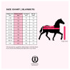 Fleece-Decke Imperial Riding Fundamental - Malve