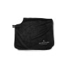 Quadratische Nierendecke Equestrian Stockholm aus Fleece - Schwarz Edition