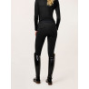 Reitleggings Equestrian Stockholm Premium Damen - Schwarz