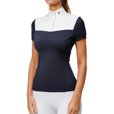 Turnierpolo kurzärmelig Equestrian Stockholm Refined Damen