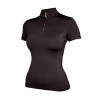 Kurzarm-Poloshirt UV Protection Equestrian Stockholm Damen - Goldbraun