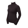Damen-Strickrollkragenpullover Equestrian Stockholm - Goldbraun