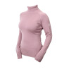 Damen-Strickrollkragenpullover Equestrian Stockholm - Pink