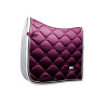 Dressur-Schabracke Equestrian Stockholm - Weiße-violette Schabracke