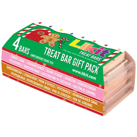Likit-Riegel Zuckerstange und Lebkuchen im 4er-Pack