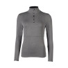 Funktionsshirt Supersoft II HKM - Meliertes Grau