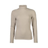 Langarm-Rollkragen-T-Shirt Eva HKM - Beige