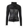 Prag II Style zweimaterialige Jacke HKM - Schwarz