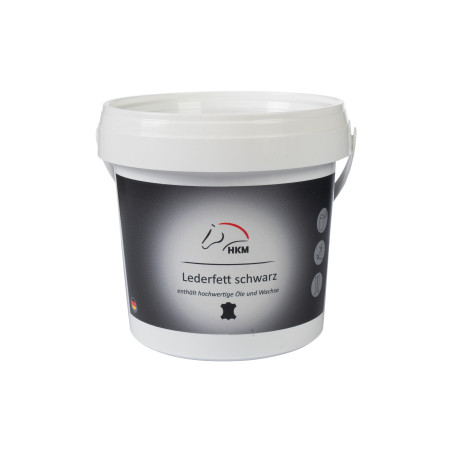 Schwarze Lederfett HKM