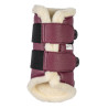 Gamaschen Comfort Premium Fur II HKM - Bordeaux