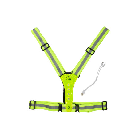 Leuchtweste mit LED von HKM