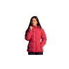 Damen-Daunenjacke Flags & Cup wasserdicht Napasoq - Salsa-Rot