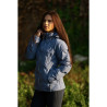 Damen-Daunenjacke Flags & Cup wasserdicht Napasoq - Blau Marlin