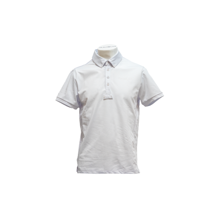 Kurzarm-Turnierpolo Herren San Remo von Flags & Cup