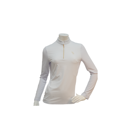 Turnierpolo Flags & Cup Andria Damen Langarm