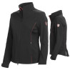Tattini Aosta Softshelljacke für Damen - Schwarz