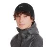 Horse-Pilot-Reitmütze aus Wolle - Schwarz