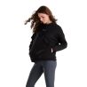 Damen Reit-Hoodie Horse Pilot - Schwarz