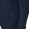 Wettkampfjacket perforiert Herren 3 Knöpfe Equestro - Marineblazer