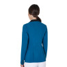 Wettkampfjacke mit 3 Knöpfen Damen Elegance Equestro - Korallenblau