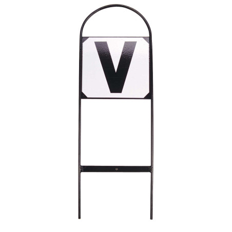 12 Dressurbuchstaben Hippotonic auf Metallrahmen