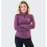 Damen-Quarter-Zip-Polo Horseware Strive Winter - Himmelviolett