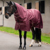 Imperial Riding Paddockdecke Basic mit abnehmbarem Halsteil Fleece - Tiefrot