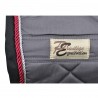Palm Beach Hindernismatte Privilege Reitsport - Grau / Silber / Rot
