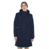 Damen-Langjacke Equestro wasserabweisend und winddicht - Marineblazer