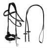 Hackamore-Zaumzeug Supreme - Schwarz