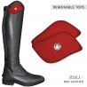 Einsatz für Stiefel PRATONI Canter - Rotes Leder