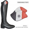 Einsatz für Stiefel PRATONI Canter - Blau / Weiß / Rot