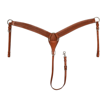 Western-Brustblatt McBryan mit Basket-Tooling