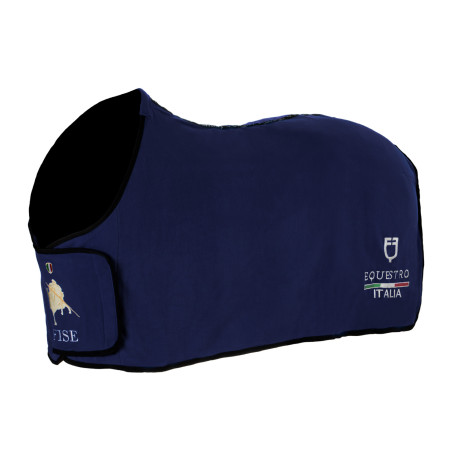Equestro x FISE Fleece-Decke mit Frontverschluss